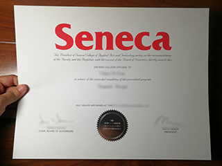 I want to order a fake Seneca Polytechnic diploma certificate online