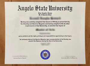 Is it easy to buy a fake Angelo State University degree online?
