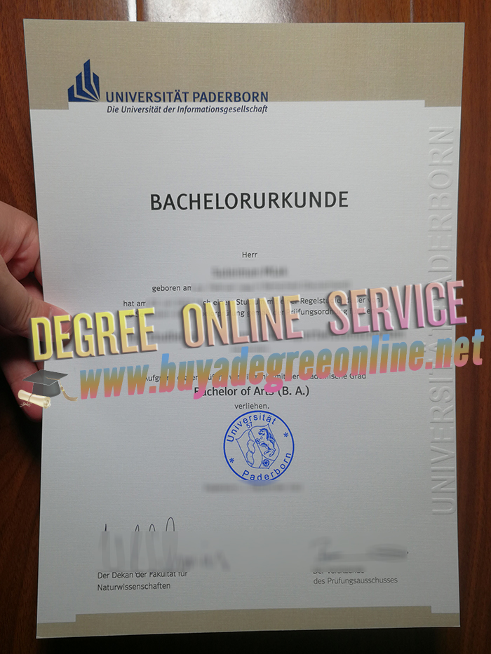 Universität Paderborn degree