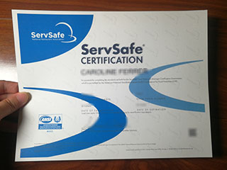 How do I get a fake ServSafe Manager Certificate online?