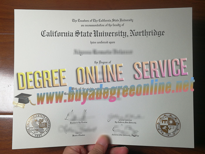 California State University Northridge diploma