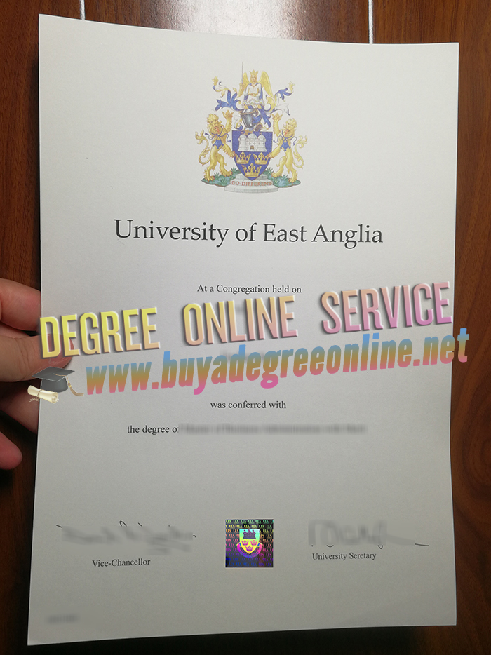 University of East Anglia degree