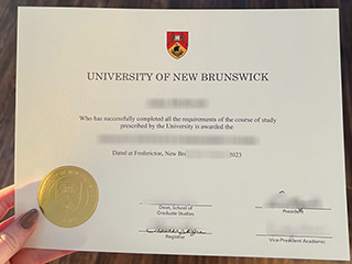Order University of New Brunswick degree, fake UNB diploma in Canada