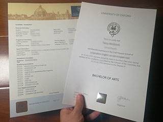 Can I buy a fake University of Oxford diploma and transcript online?