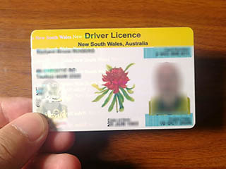 How long to purchase a NSW driver license in Australia