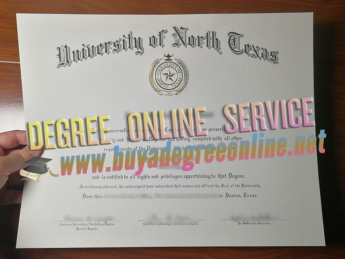 University of North Texas degree