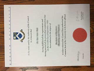 How long to order a Monash University degree certificate in 2023
