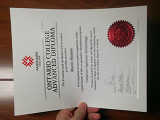 I want to order a Fanshawe College Advanced Diploma online