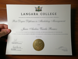 I need a fake Langara College degree diploma from Canada