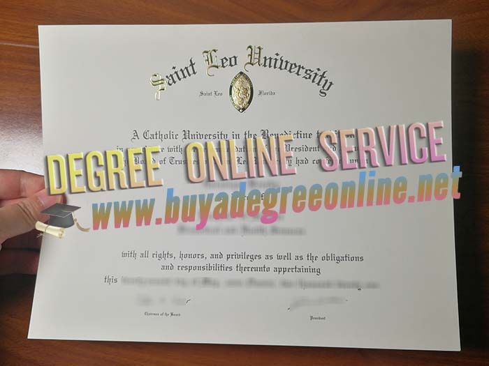 Saint Leo University diploma