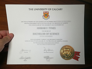How much to order a high-quality University of Calgary diploma in Canada