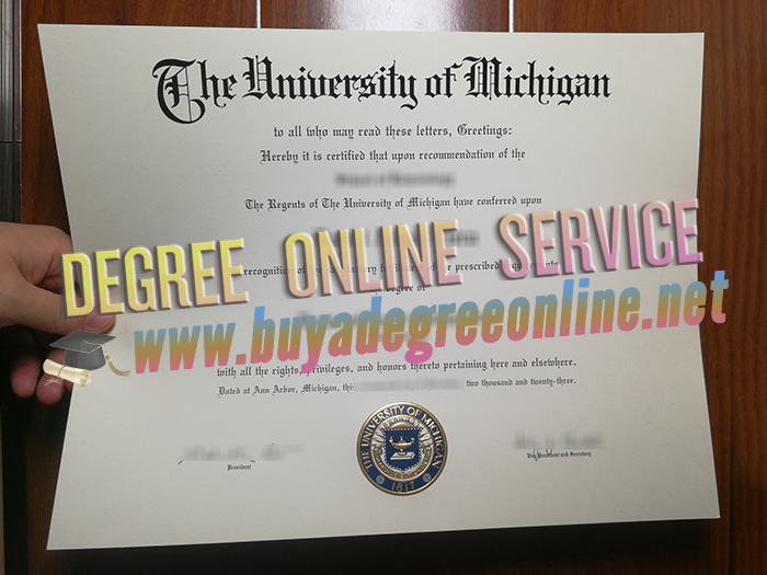 University of Michigan degree