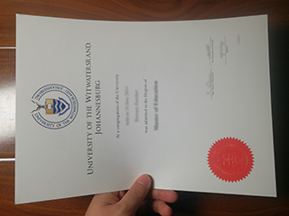 Is it possible to order a University of the Witwatersrand in South Africa?
