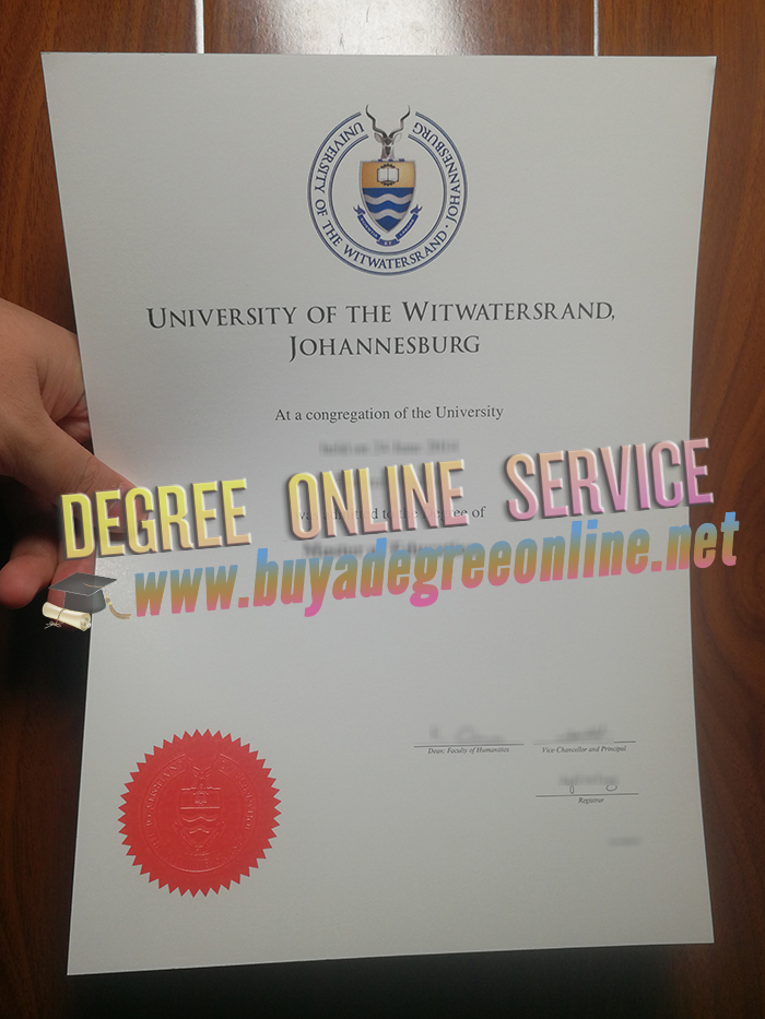 University of the Witwatersrand degree