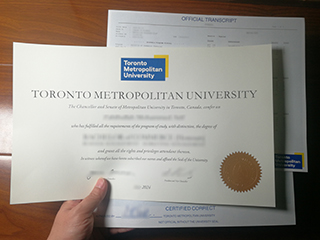 Order Toronto Metropolitan University diploma and transcript in Canada
