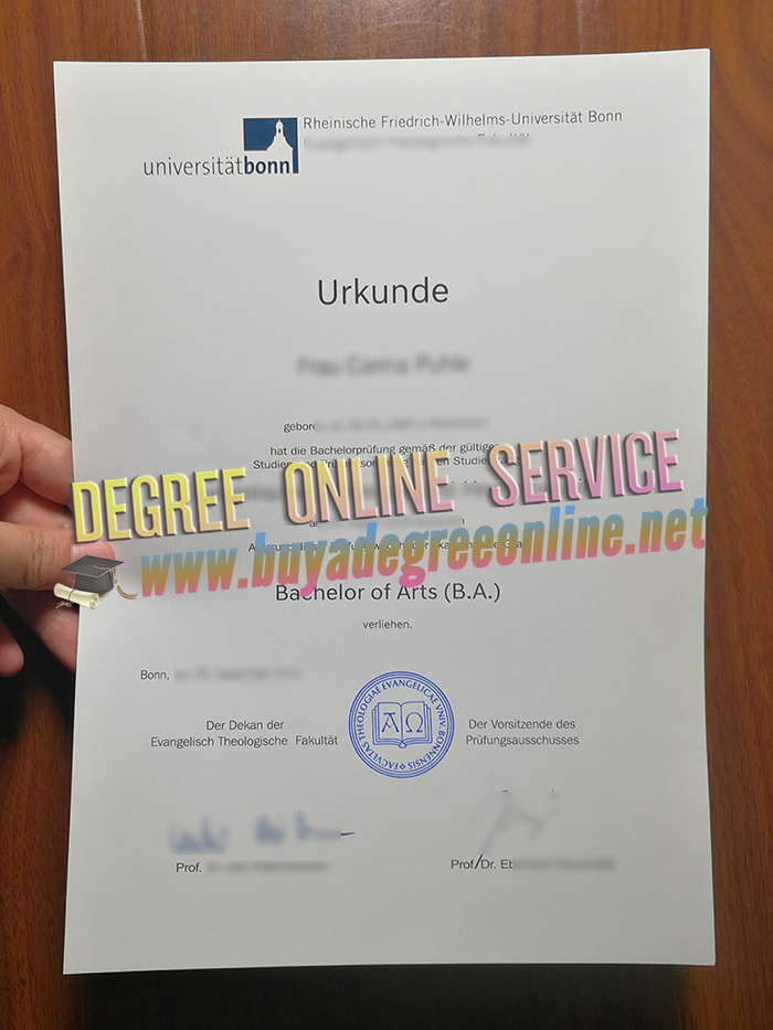 University of Bonn diploma