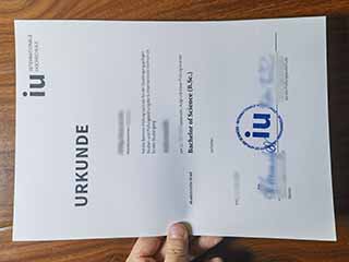 Can I get a fake IU International University BSc degree online?