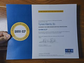 Buy SHRM-SCP certificate, order Senior Certified Professional Certification