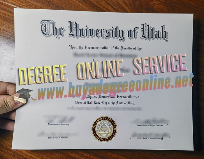 University of Utah diploma