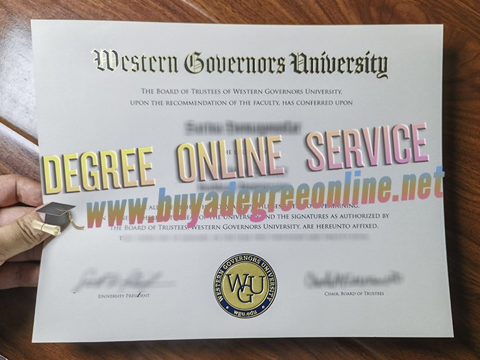 Western Governors University diploma