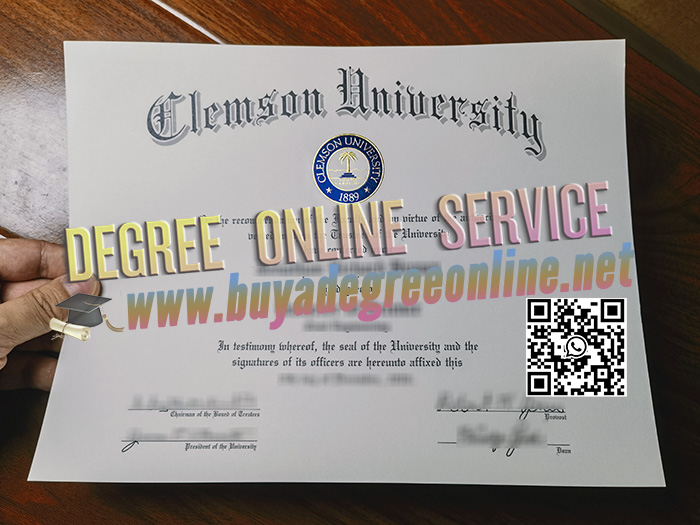 Clemson University degree