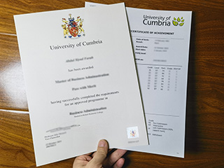 I would like to get a University of Cumbria diploma and transcript online