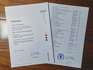 I would like to buy a Berliner Hochschule für Technik degree with transcript