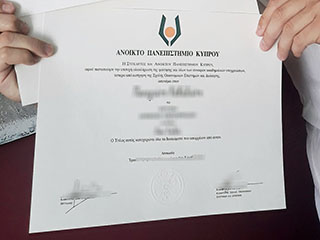 How to obtain a fake Open University of Cyprus diploma online